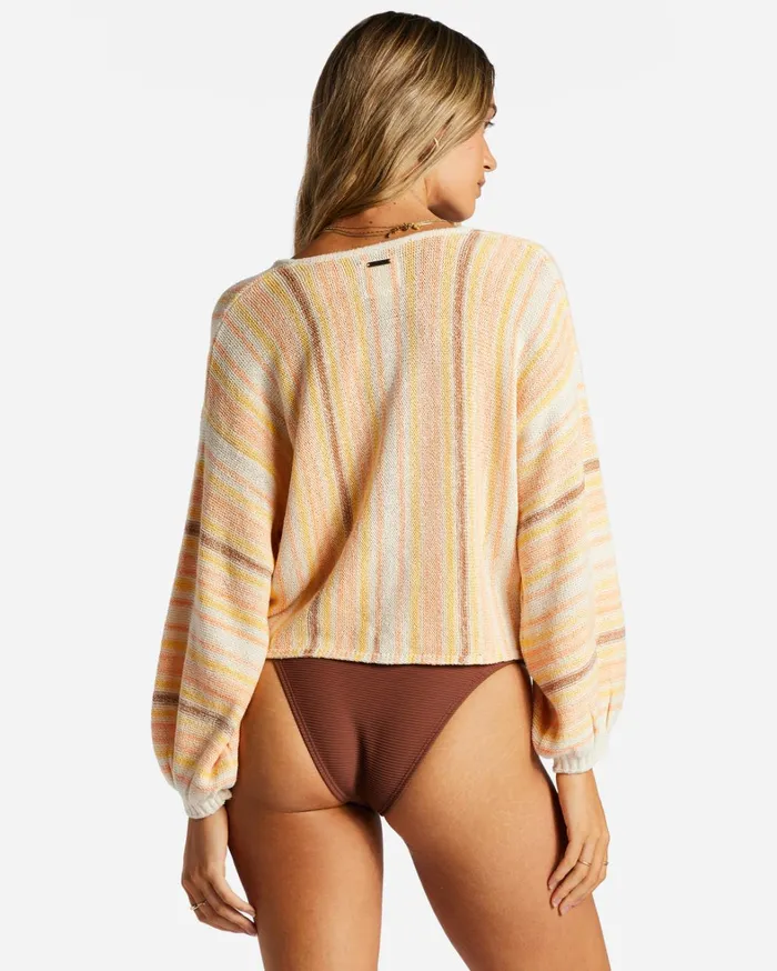 Billabong Sweaters Women So Sweet Pullover Sweater Paloma Billabong Sweaters Women So Sweet Pullover Sweater Paloma