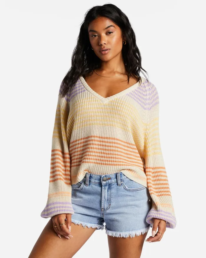 Billabong Sweaters Women Under The Sun Sweater Light Melon
