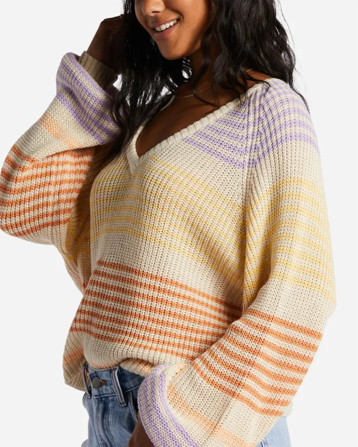 Billabong Sweaters Women Under The Sun Sweater Light Melon Billabong Sweaters Women Under The Sun Sweater Light Melon