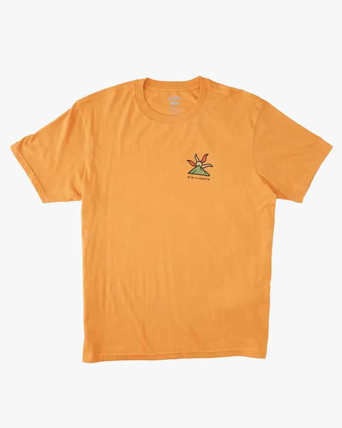 Billabong TShirts Men ADiv Shine Organic Short Sleeve TShirt Apricot Billabong TShirts Men ADiv Shine Organic Short Sleeve TShirt Apricot
