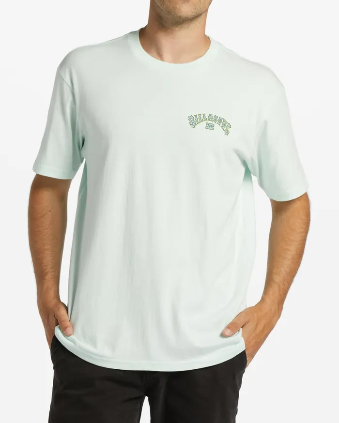 Billabong TShirts Men Arch Fill TShirt Seaglass