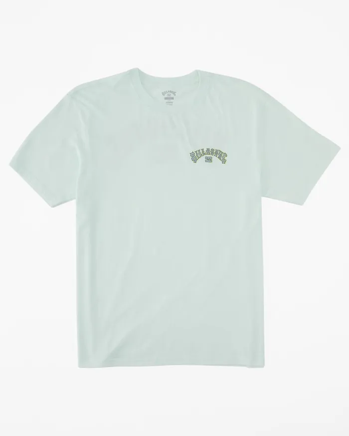 Billabong TShirts Men Arch Fill TShirt Seaglass Billabong TShirts Men Arch Fill TShirt Seaglass