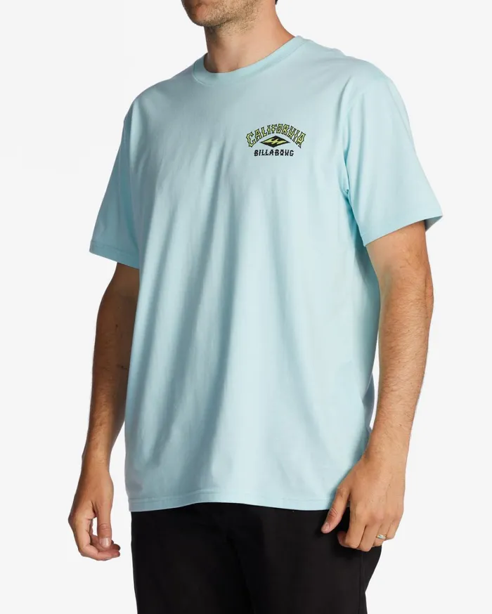 Billabong TShirts Men CA Arch TShirt Coastal Billabong TShirts Men CA Arch TShirt Coastal