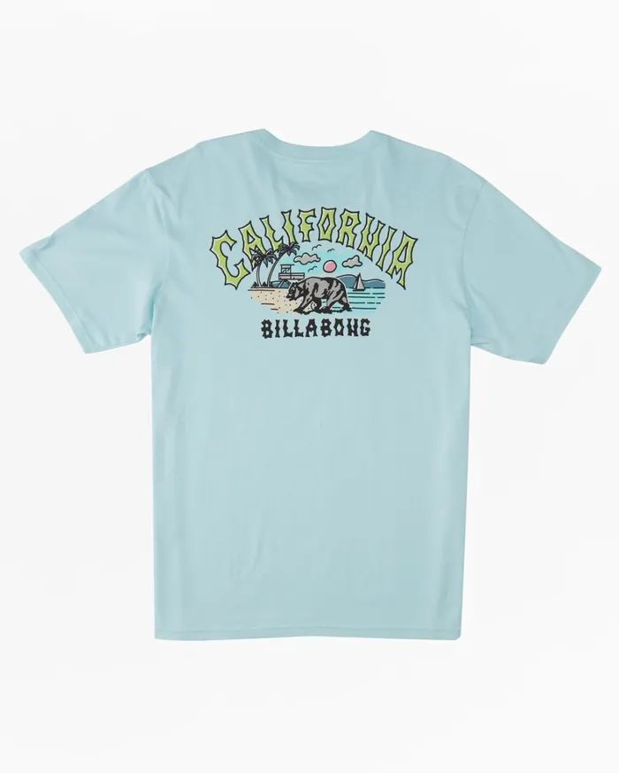 Billabong TShirts Men CA Arch TShirt Coastal Billabong TShirts Men CA Arch TShirt Coastal