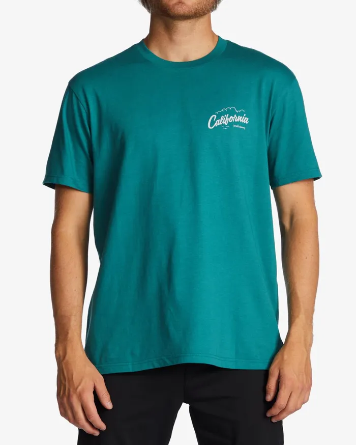 Billabong TShirts Men CA Greeter TShirt Teal