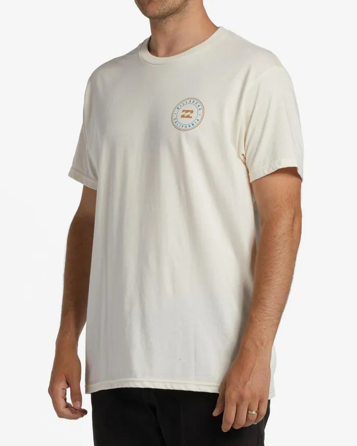 Billabong TShirts Men Cali Native Rotor Short Sleeve TShirt Grey Heather Billabong TShirts Men Cali Native Rotor Short Sleeve TShirt Grey Heather