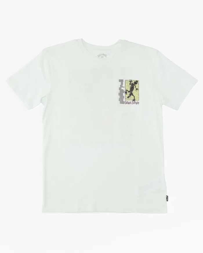 Billabong TShirts Men Cosmic Echoes TShirt Off White Billabong TShirts Men Cosmic Echoes TShirt Off White
