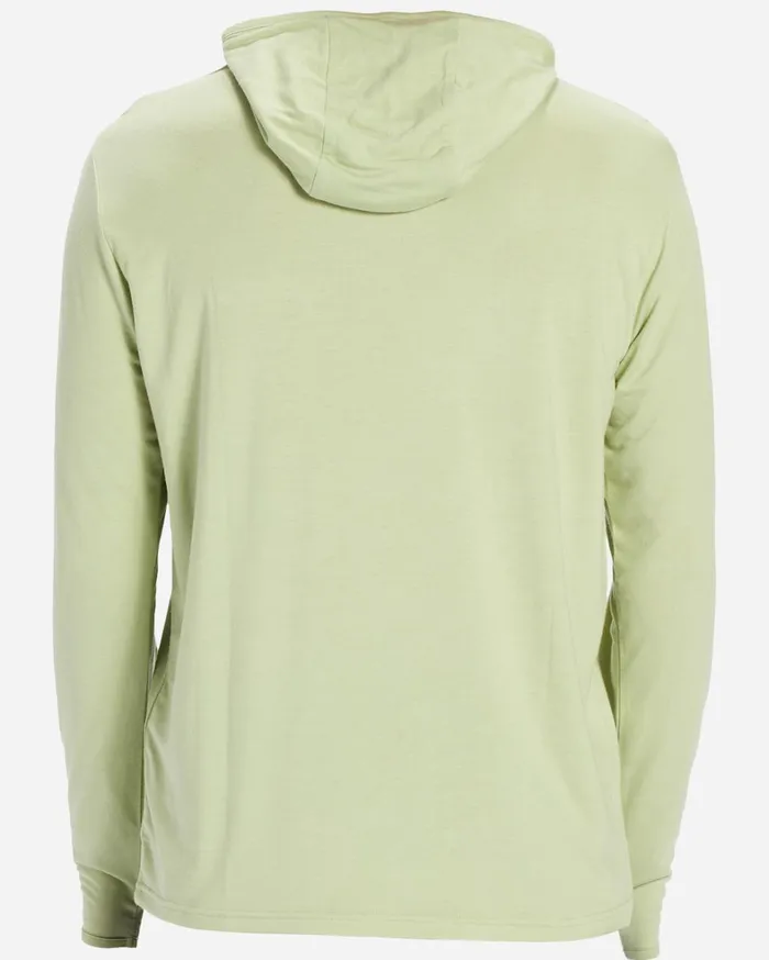 Billabong TShirts Men Eclipse Hooded Long Sleeve Surf TShirt Light Sage Billabong TShirts Men Eclipse Hooded Long Sleeve Surf TShirt Light Sage