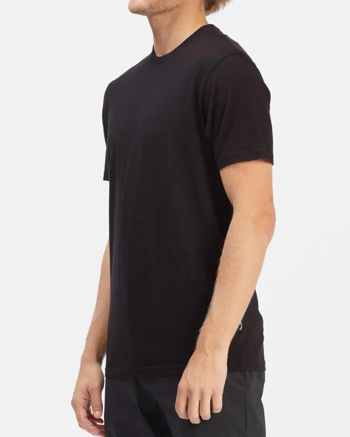Billabong TShirts Men Essential Short Sleeve TShirt Black