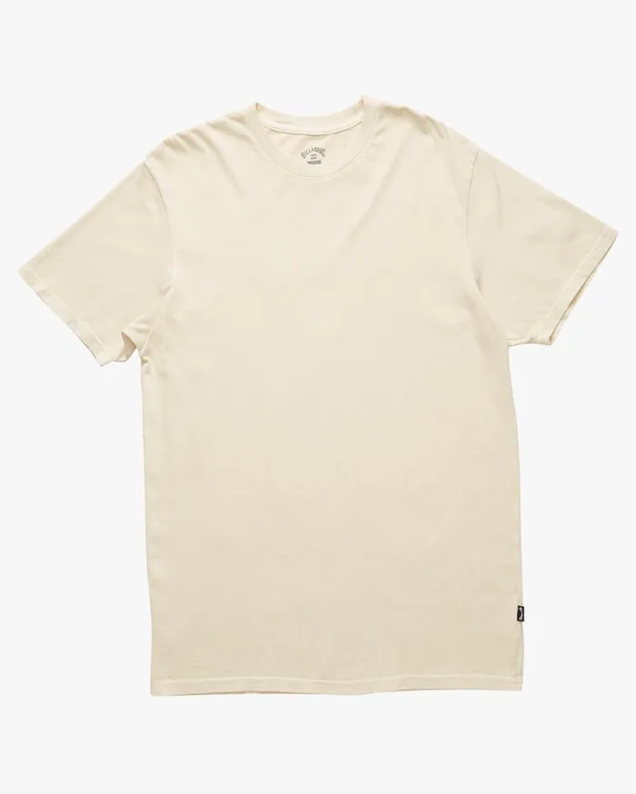 Billabong TShirts Men Essential Wave Washed Short Sleeve TShirt Bone Billabong TShirts Men Essential Wave Washed Short Sleeve TShirt Bone
