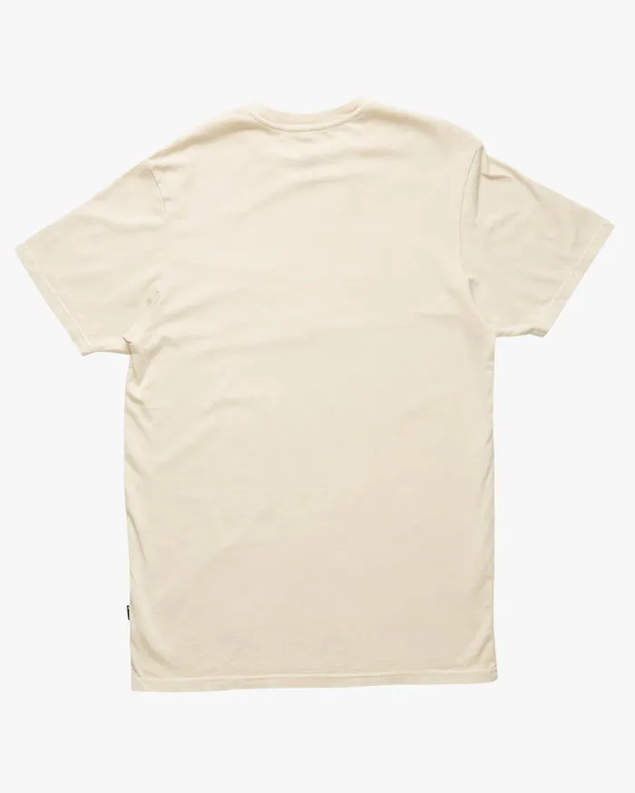 Billabong TShirts Men Essential Wave Washed Short Sleeve TShirt Bone Billabong TShirts Men Essential Wave Washed Short Sleeve TShirt Bone