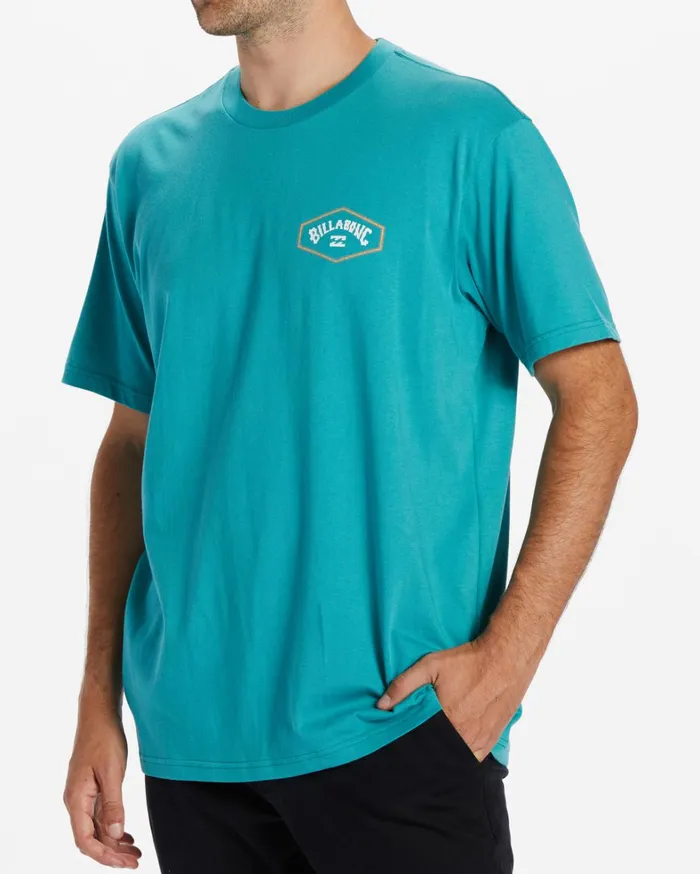 Billabong TShirts Men Exit Arch TShirt Seagreen Billabong TShirts Men Exit Arch TShirt Seagreen