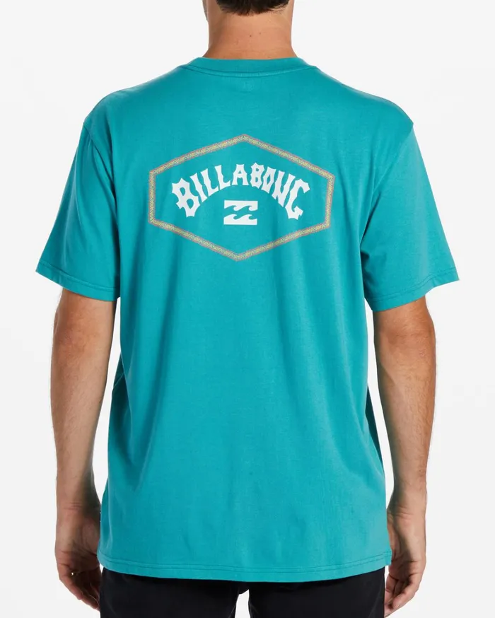 Billabong TShirts Men Exit Arch TShirt Seagreen Billabong TShirts Men Exit Arch TShirt Seagreen