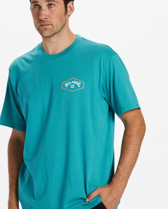 Billabong TShirts Men Exit Arch TShirt Seagreen Billabong TShirts Men Exit Arch TShirt Seagreen