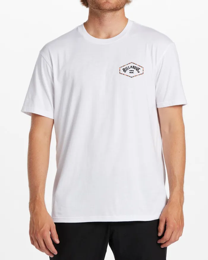 Billabong TShirts Men Exit Arch TShirt White