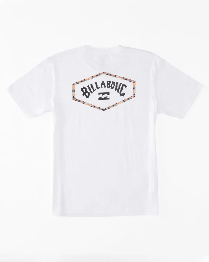 Billabong TShirts Men Exit Arch TShirt White Billabong TShirts Men Exit Arch TShirt White