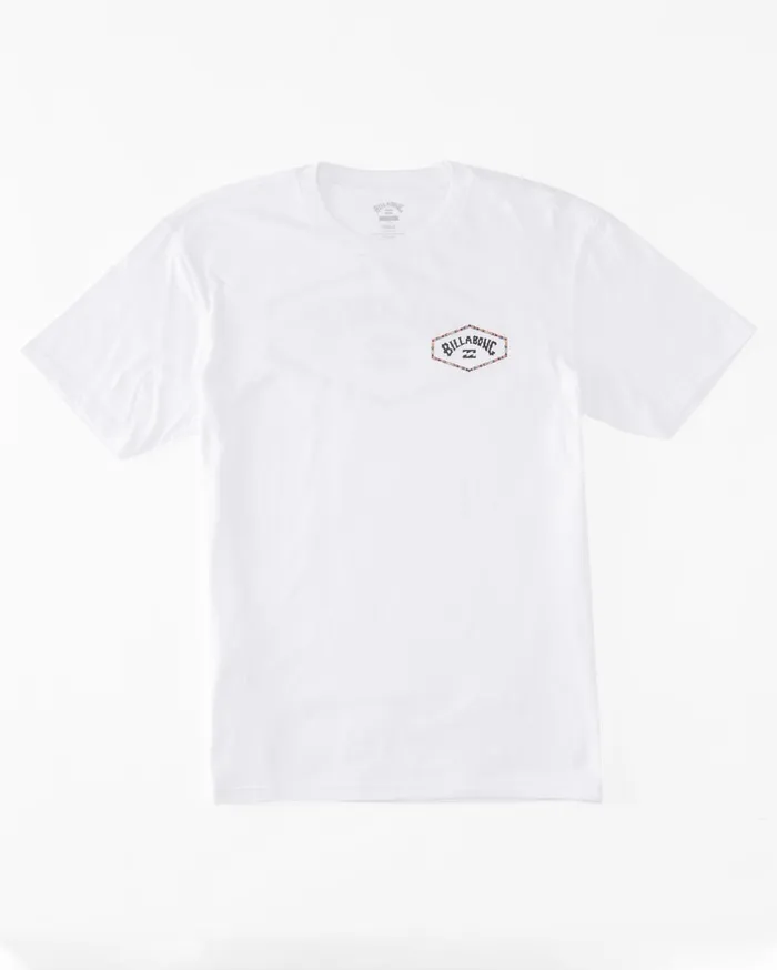 Billabong TShirts Men Exit Arch TShirt White Billabong TShirts Men Exit Arch TShirt White