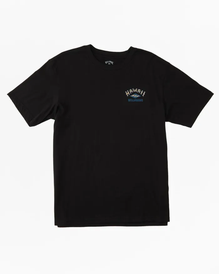 Billabong TShirts Men Hawaii Arch TShirt Black Billabong TShirts Men Hawaii Arch TShirt Black
