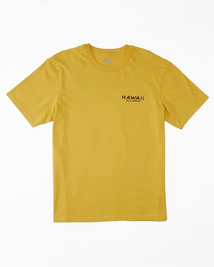 Billabong TShirts Men Hawaii Lookout TShirt Sunny Billabong TShirts Men Hawaii Lookout TShirt Sunny