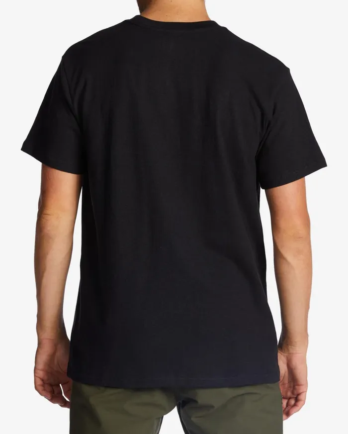 Billabong TShirts Men Hemp Pocket TShirt Washed Black Billabong TShirts Men Hemp Pocket TShirt Washed Black