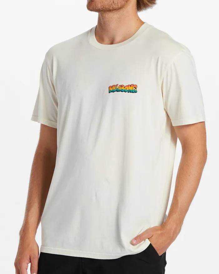 Billabong TShirts Men Jay Bay TShirt Off White Billabong TShirts Men Jay Bay TShirt Off White