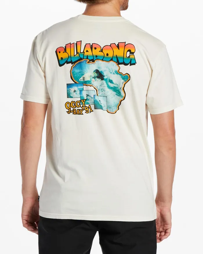 Billabong TShirts Men Jay Bay TShirt Off White Billabong TShirts Men Jay Bay TShirt Off White
