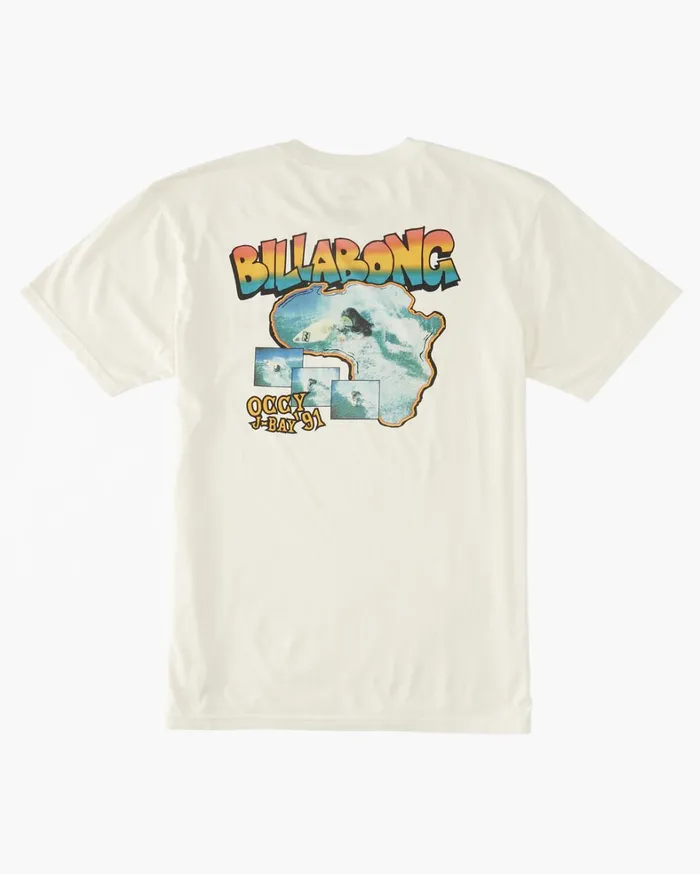 Billabong TShirts Men Jay Bay TShirt Off White Billabong TShirts Men Jay Bay TShirt Off White