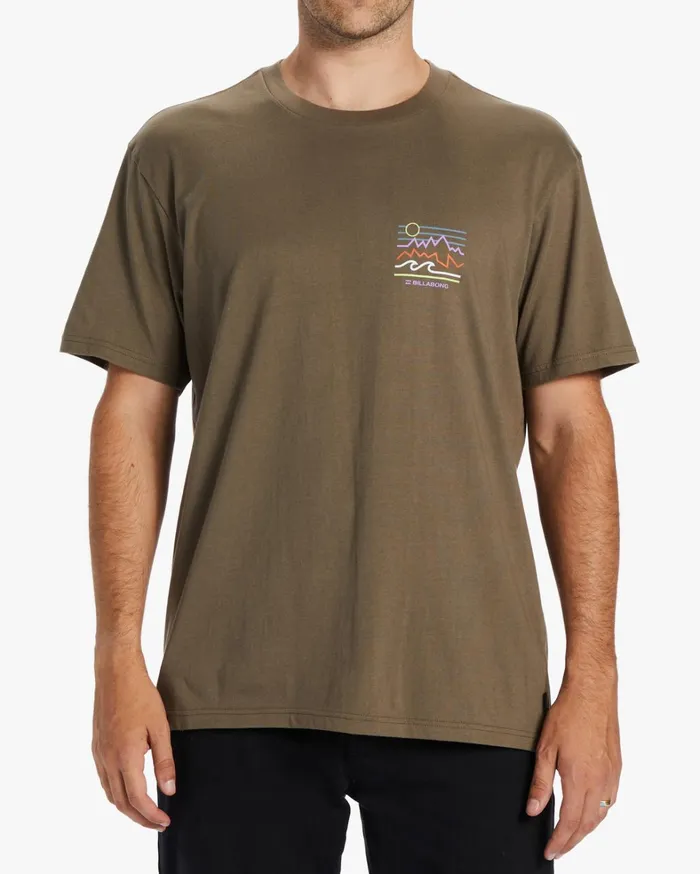 Billabong TShirts Men Peak TShirt Bark