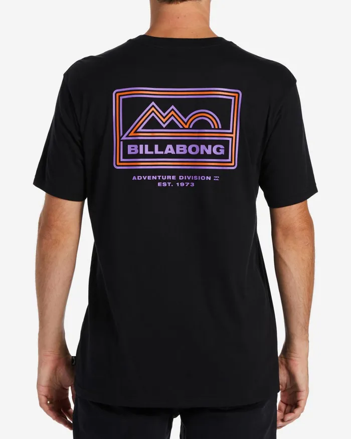 Billabong TShirts Men Range TShirt Black Billabong TShirts Men Range TShirt Black