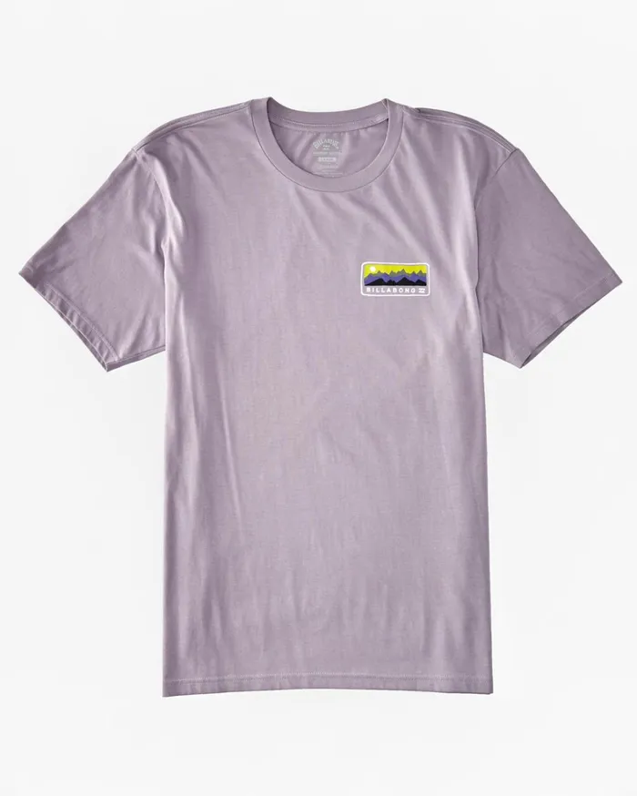 Billabong TShirts Men Range TShirt Purple Ash Billabong TShirts Men Range TShirt Purple Ash