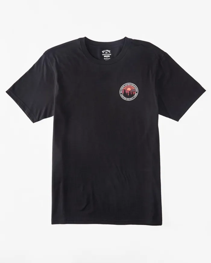 Billabong TShirts Men Rockies TShirt Black Billabong TShirts Men Rockies TShirt Black