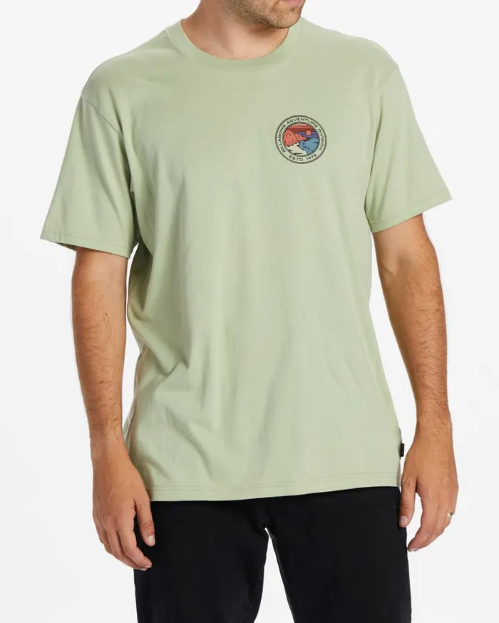 Billabong TShirts Men Rockies TShirt Light Sage
