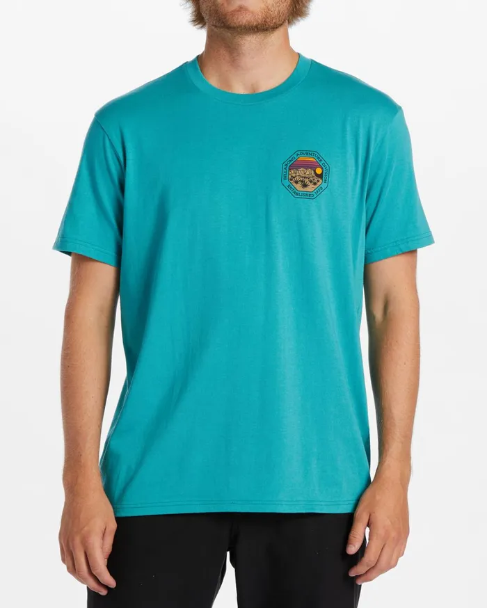 Billabong TShirts Men Rockies TShirt Seagreen