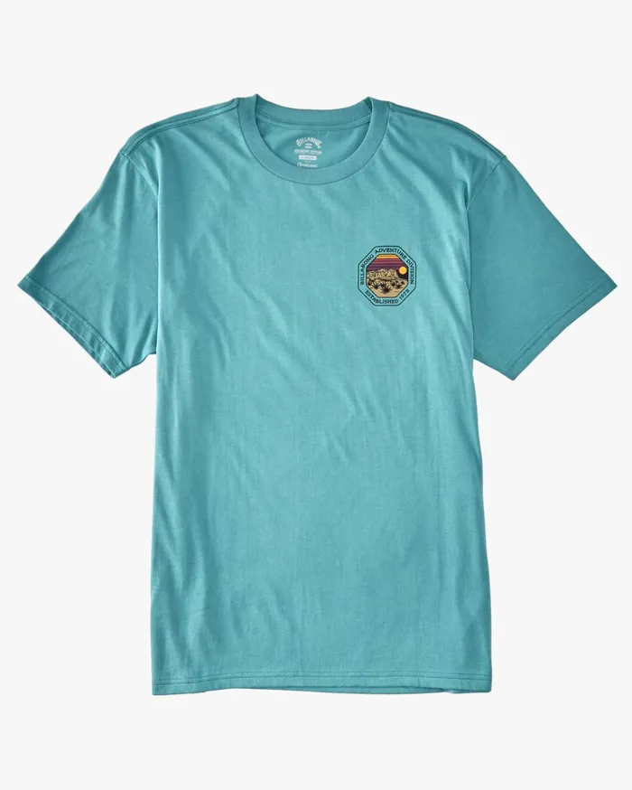 Billabong TShirts Men Rockies TShirt Seagreen Billabong TShirts Men Rockies TShirt Seagreen