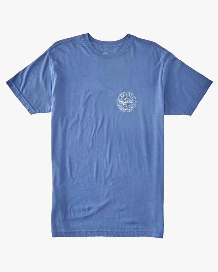 Billabong TShirts Men Rotor Rooster TShirt Dark Blue Billabong TShirts Men Rotor Rooster TShirt Dark Blue