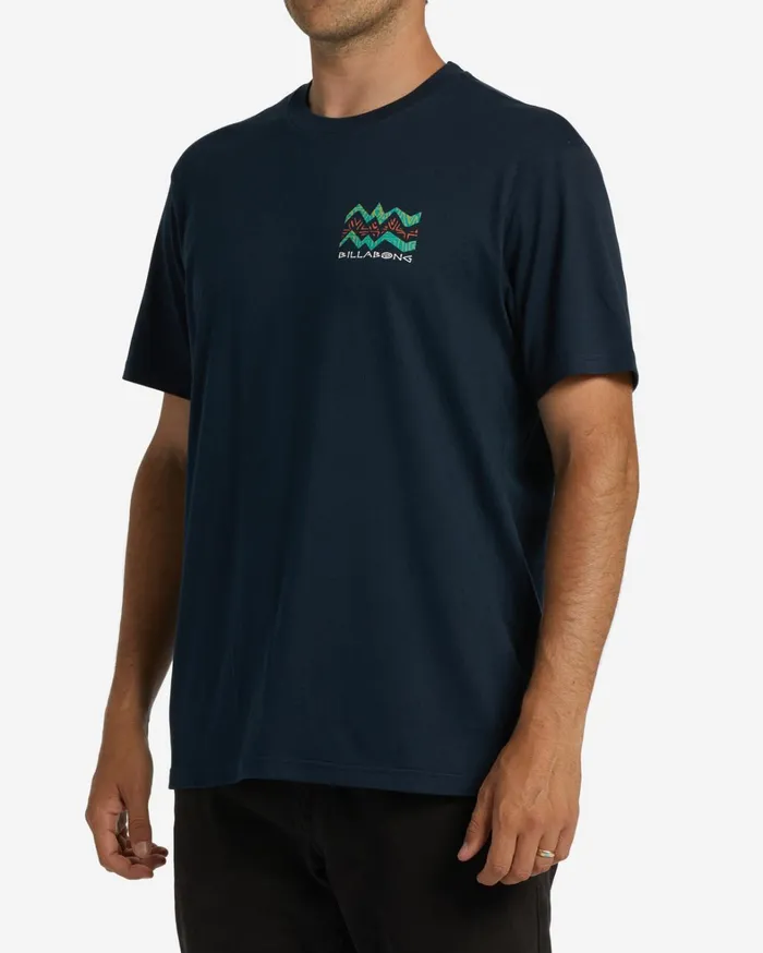 Billabong TShirts Men Segment TShirt Navy Billabong TShirts Men Segment TShirt Navy