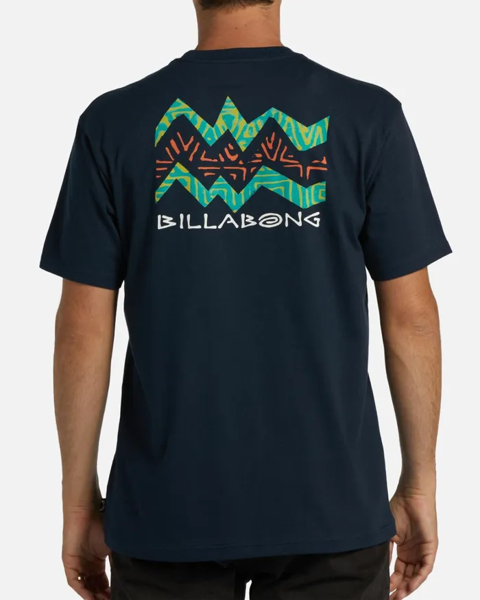 Billabong TShirts Men Segment TShirt Navy Billabong TShirts Men Segment TShirt Navy
