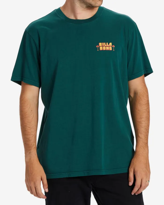Billabong TShirts Men Third Eye TShirt Deep Teal
