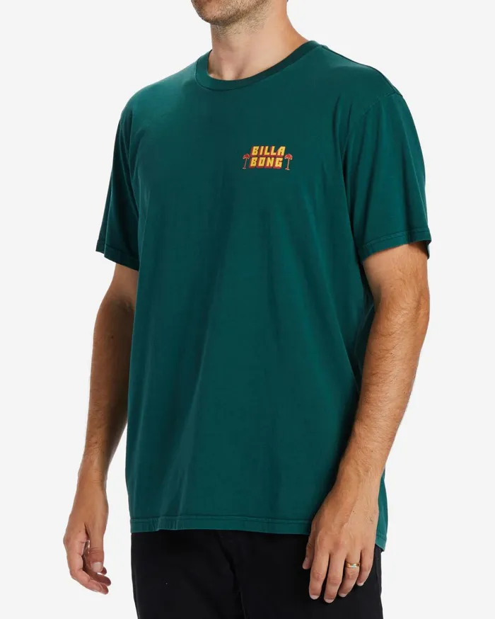 Billabong TShirts Men Third Eye TShirt Deep Teal Billabong TShirts Men Third Eye TShirt Deep Teal