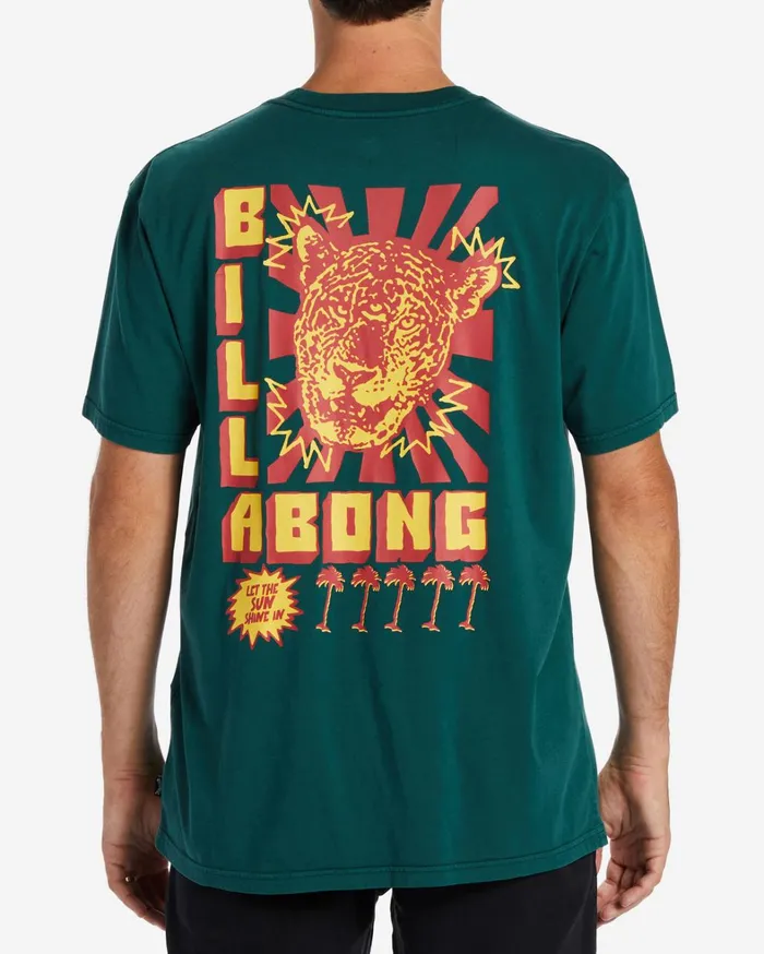 Billabong TShirts Men Third Eye TShirt Deep Teal Billabong TShirts Men Third Eye TShirt Deep Teal