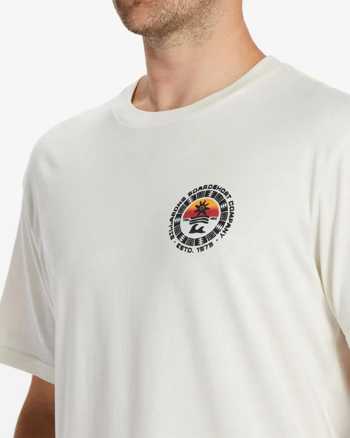 Billabong TShirts Men Transport TShirt Off White Billabong TShirts Men Transport TShirt Off White