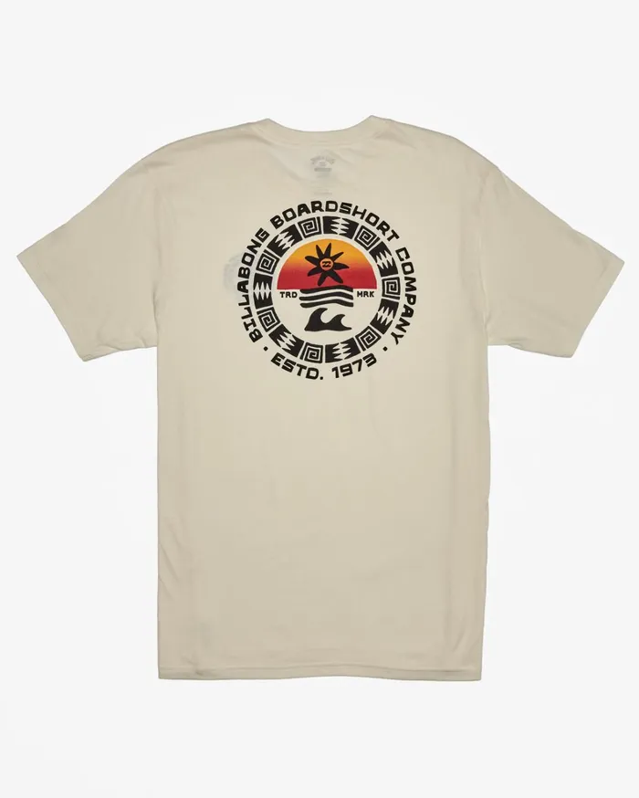 Billabong TShirts Men Transport TShirt Off White Billabong TShirts Men Transport TShirt Off White