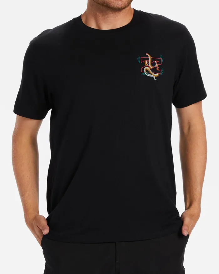 Billabong TShirts Men Vibora TShirt Black