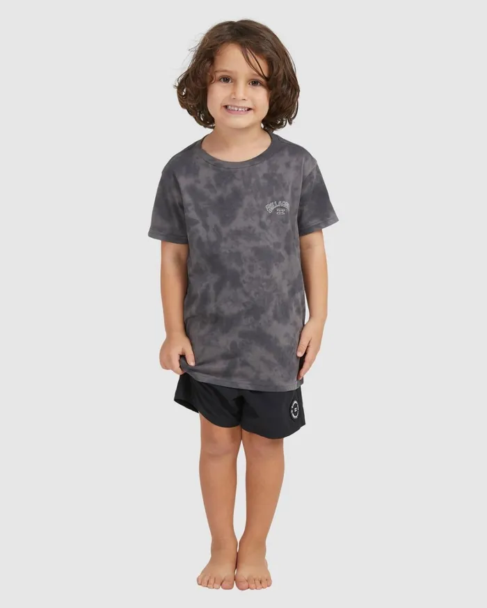 Billabong Toddlers and Boys 27 Yrs Men Boy039s 27 Groms Arch TieDye Short Sleeve TShirt Black Billabong Toddlers and Boys 27 Yrs Men Boy039s 27 Groms Arch TieDye Short Sleeve TShirt Black