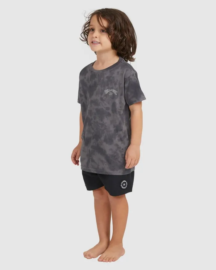 Billabong Toddlers and Boys 27 Yrs Men Boy039s 27 Groms Arch TieDye Short Sleeve TShirt Black Billabong Toddlers and Boys 27 Yrs Men Boy039s 27 Groms Arch TieDye Short Sleeve TShirt Black