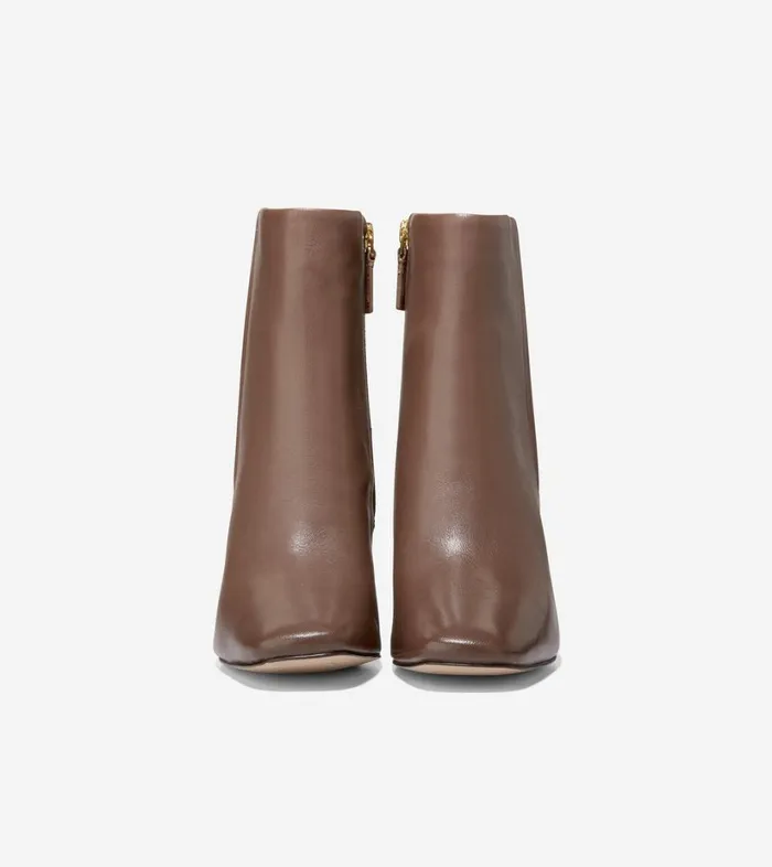 Boots And Booties Women Cole Haan Chrystie Square Toe Bootie Chestnut Boots And Booties Women Cole Haan Chrystie Square Toe Bootie Chestnut