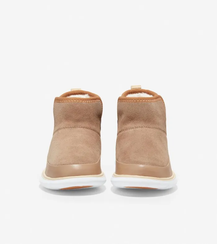 Boots And Booties Women Cole Haan Generation ZERGRAND Bootie Birch Suede Boots And Booties Women Cole Haan Generation ZERGRAND Bootie Birch Suede
