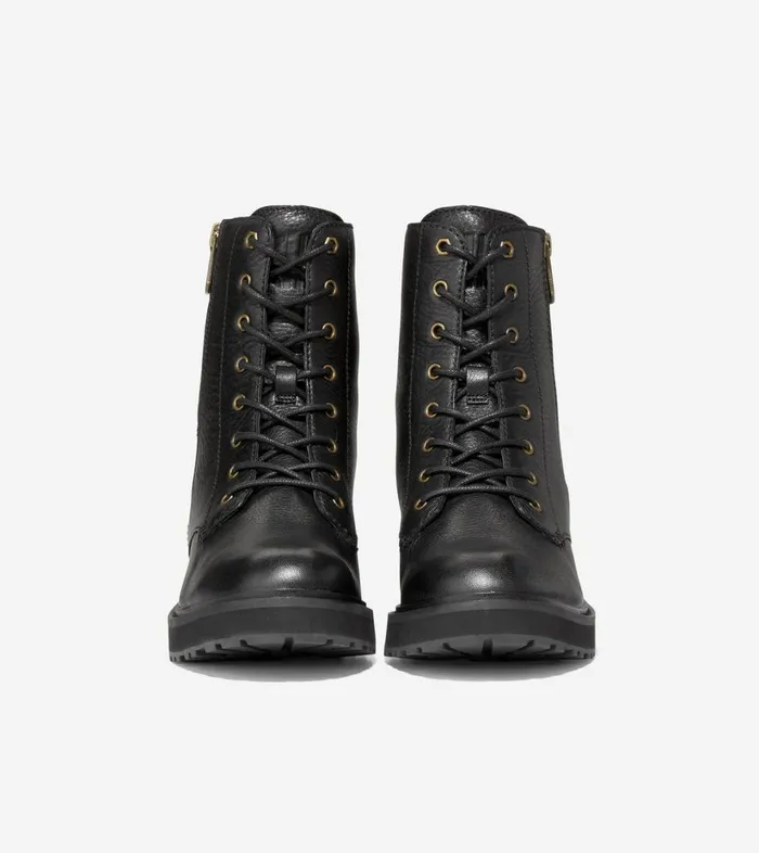 Boots And Booties Women Cole Haan Greenwich LaceUp Bootie Black Boots And Booties Women Cole Haan Greenwich LaceUp Bootie Black