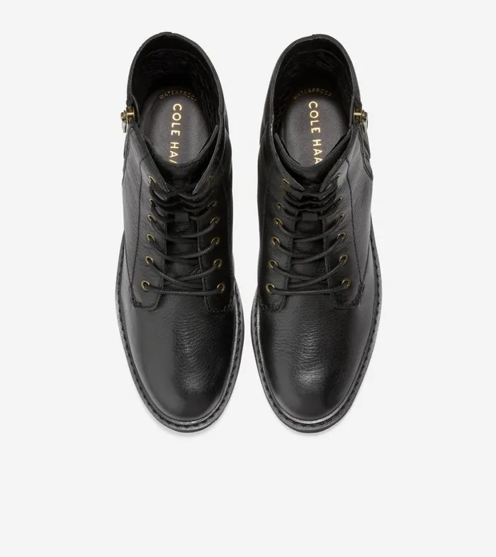 Boots And Booties Women Cole Haan Greenwich LaceUp Bootie Black Boots And Booties Women Cole Haan Greenwich LaceUp Bootie Black