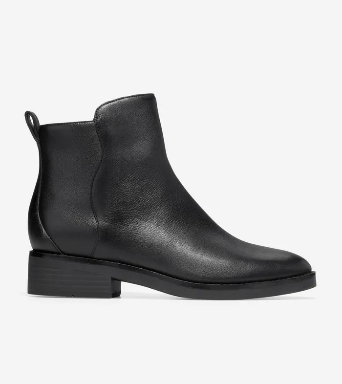 Boots And Booties Women Cole Haan River Chelsea Bootie Black Leather